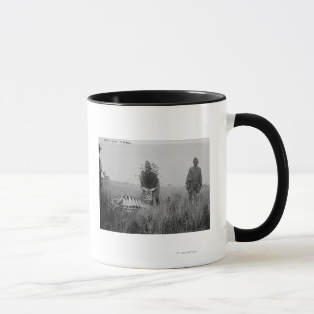 Zebra Killed by Natives in Africa Photograph Mug (Right)