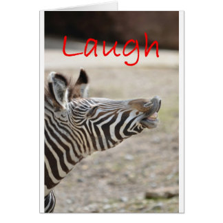 zebra laugh cards