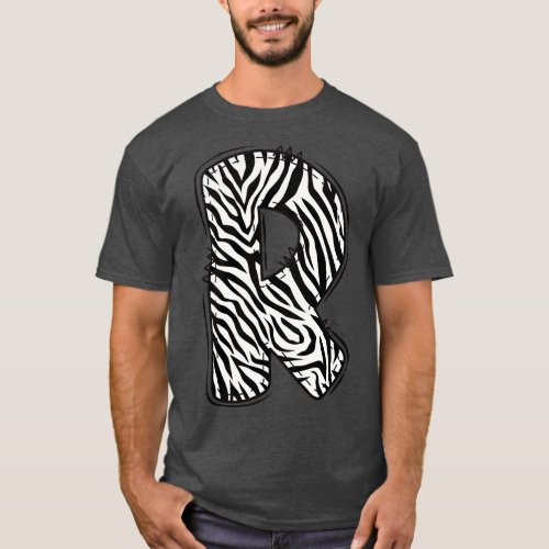 Zebra Letter R T_Shirt