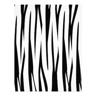 ZEBRA LETTERHEAD TEMPLATE