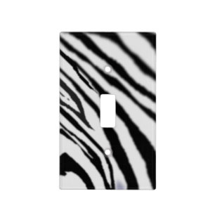 Zebra Light Switch Cover