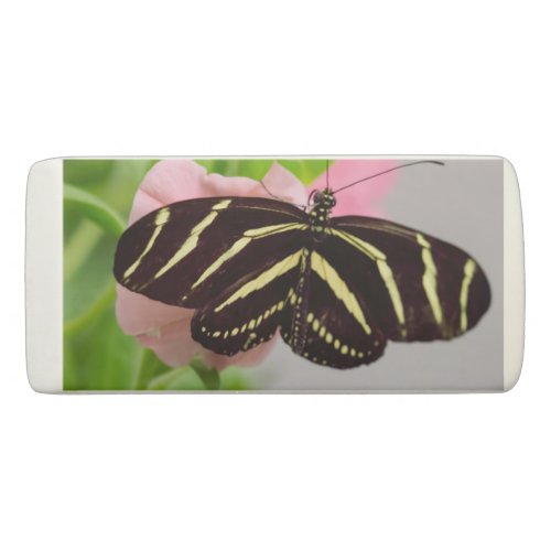 Zebra Longwing Butterfly Eraser