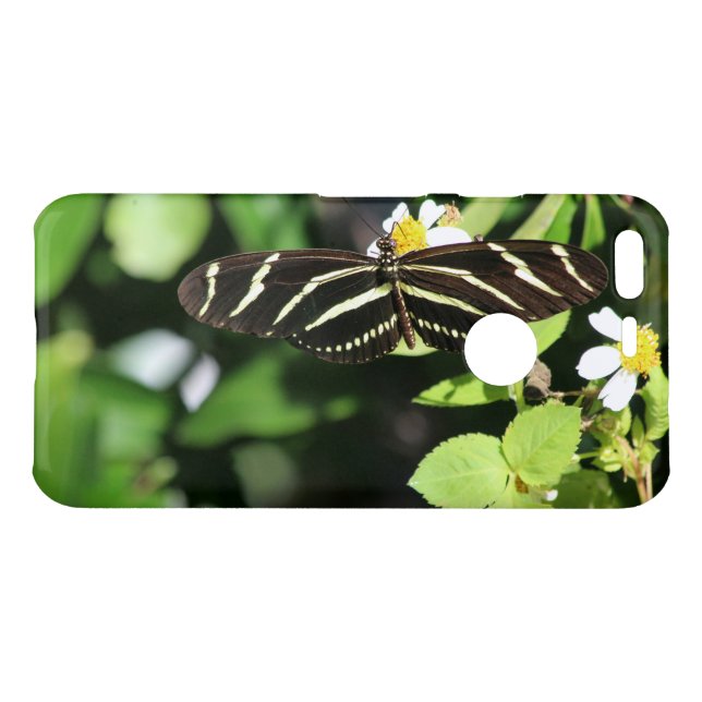 Zebra Longwing Butterfly Google Phone Cases (Back (Horizontal))