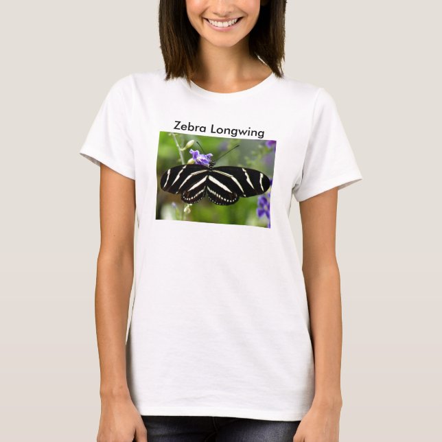 Zebra Longwing Tee (Front)
