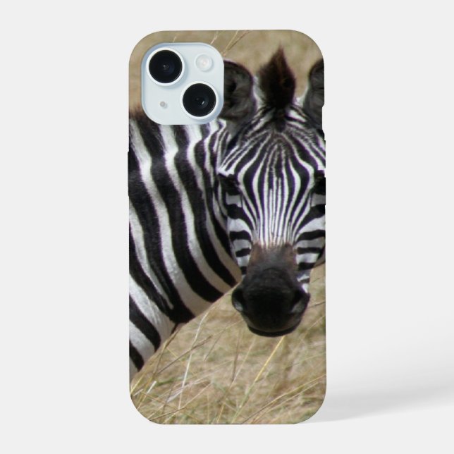 zebra looks iphone case (Back)