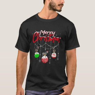 Zebra Lover Xmas Decoration Santa Zebra Christmas  T-Shirt