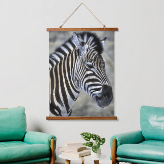 Zebra Lovers Art Shower Curtain Hanging Tapestry