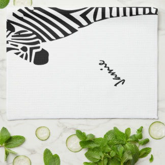 Zebra Lovers Gifts Towel