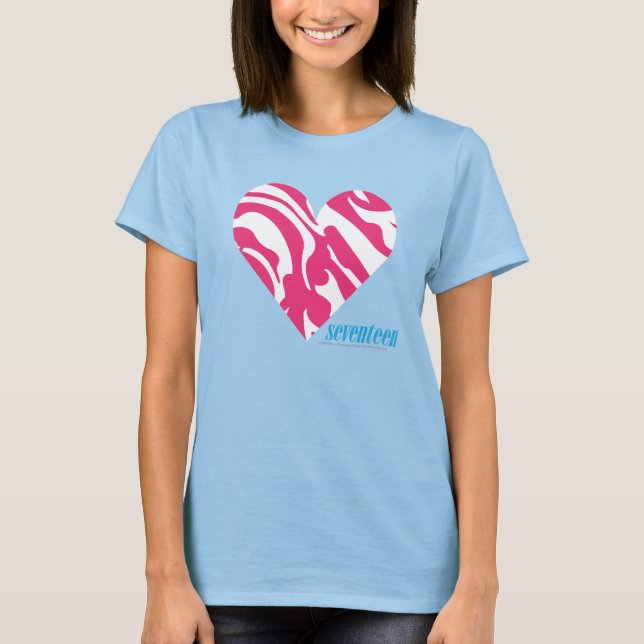 Zebra Magenta 2 T-Shirt (Front)