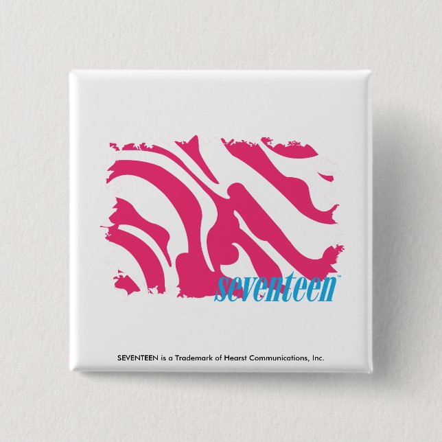 Zebra Magenta 3 Button (Front)