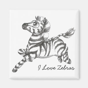 Zebra Magnet