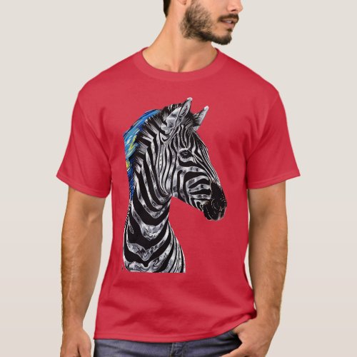 Zebra Majesty Royalty of the Savannah T_Shirt