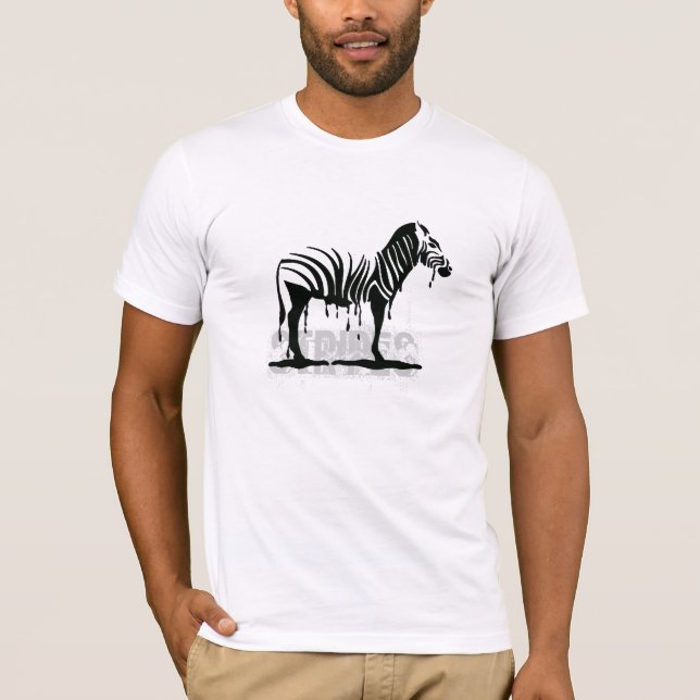 Zebra meltdown T-Shirt (Front)