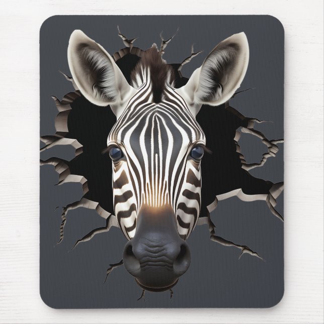 Zebra Mouse Pad (Front)