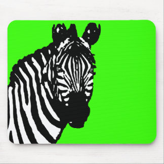 zebra. mouse pad