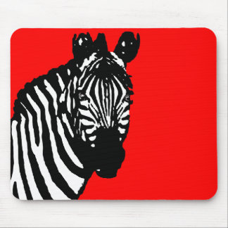 zebra. mouse pad
