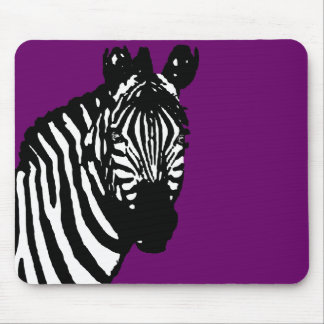 zebra. mouse pad