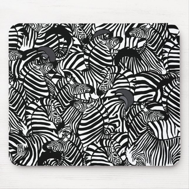 Zebra Mousepad 2 (Front)
