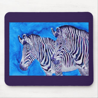 Zebra Mousepad - "Seeing Double"