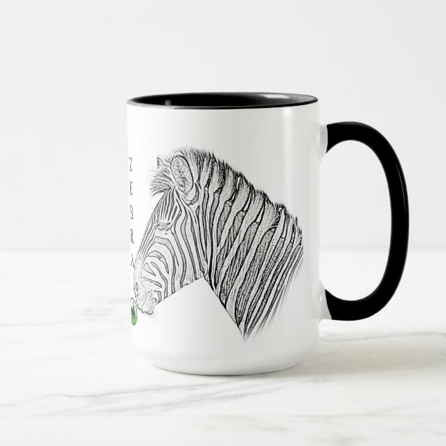 Zebra Mug - Africa Series (Right)