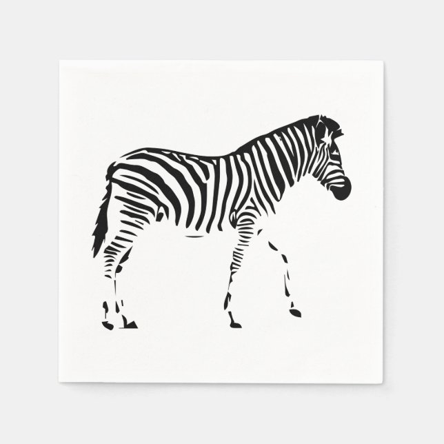 Zebra Napkins (Front)