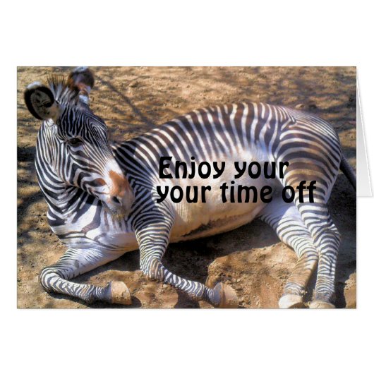 Zebra of love_ cards (Front Horizontal)