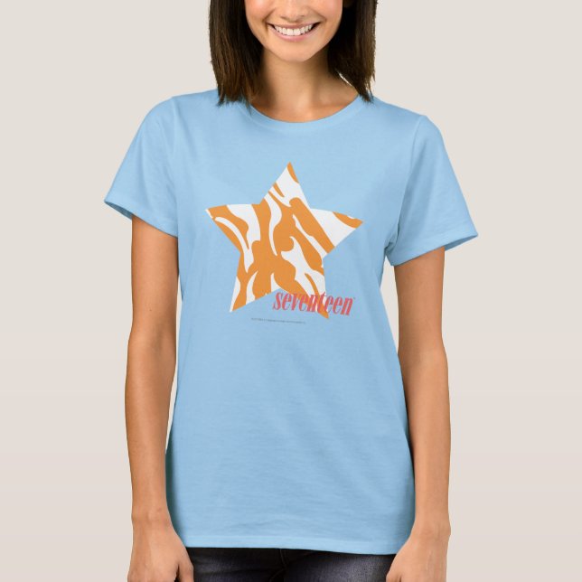 Zebra Orange 3 T-Shirt (Front)