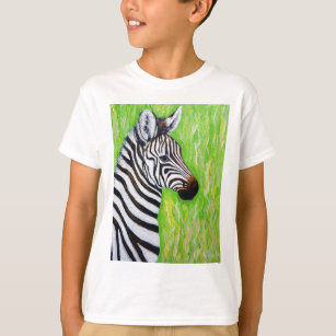 Zebra Painting T-Shirt