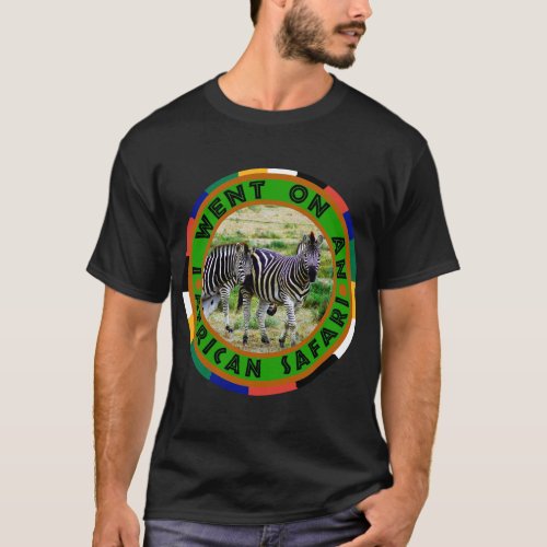 Zebra Pair safari T-Shirt