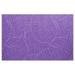 Zebra Palm Hawaiian Tropical Purple Fabric