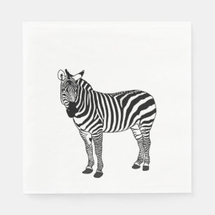 ZEBRA PAPER NAPKINS