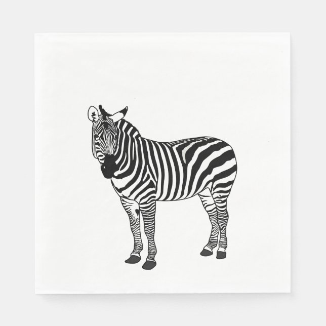 ZEBRA PAPER NAPKINS (Front)