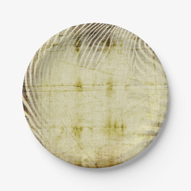 Zebra Paper Plates (Front)