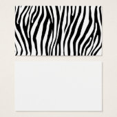 Zebra Pattern (Front & Back)