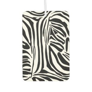 Zebra pattern air freshener