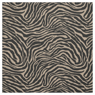 Zebra Pattern Animal Print Fabric by the Yard