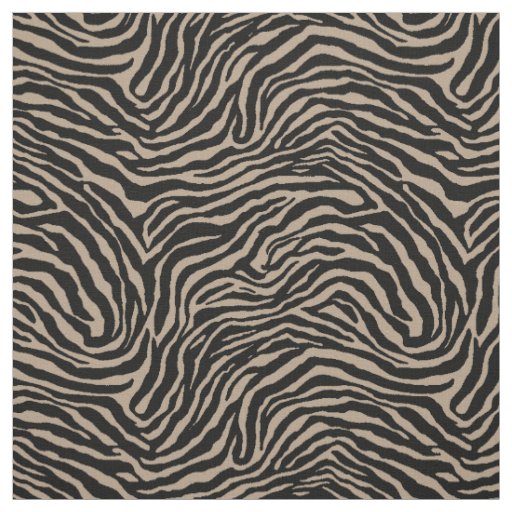 Zebra Pattern Animal Print Fabric by the Yard