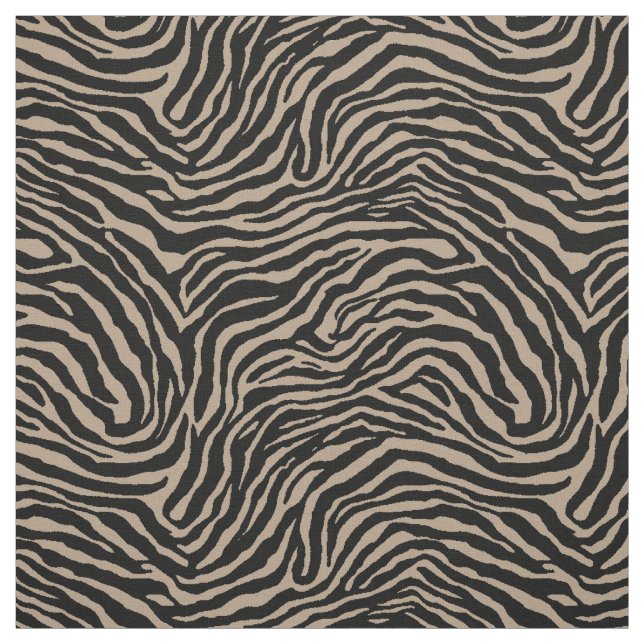Zebra Pattern Animal Print Fabric by the Yard (Swatch)