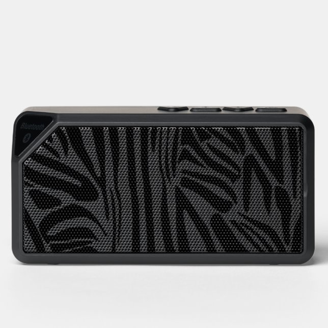 Zebra pattern bluetooth speaker (Front)