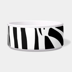 Zebra pattern bowl