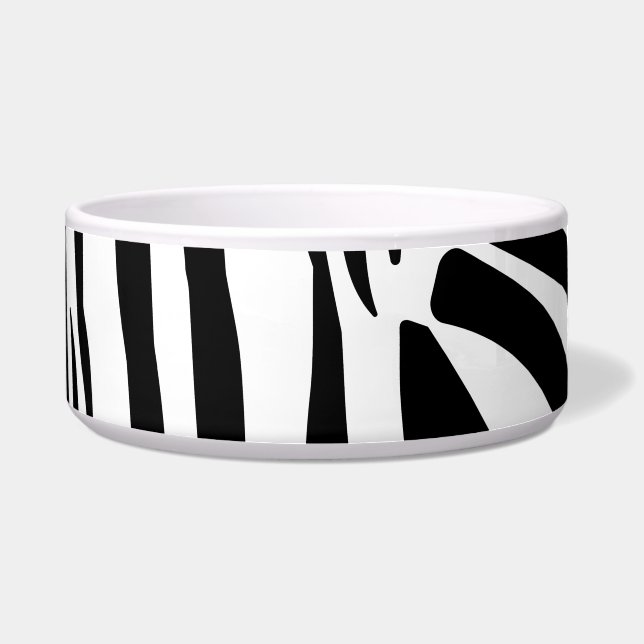 Zebra pattern bowl (Front)