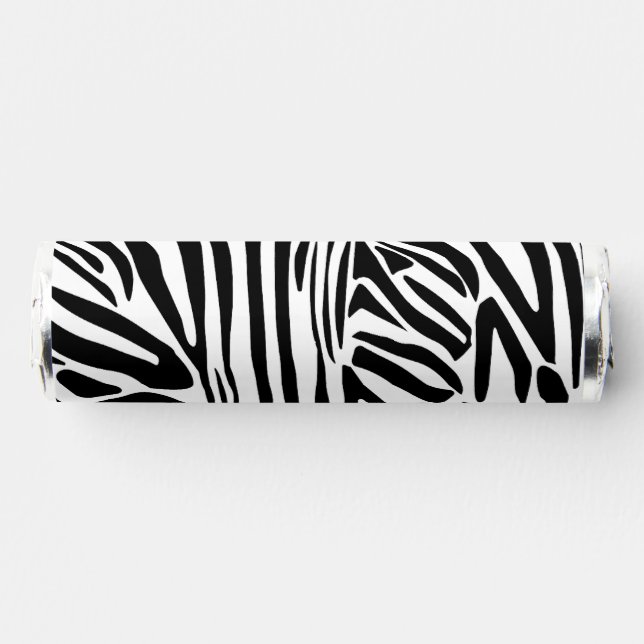 Zebra pattern breath savers® mints (Front)