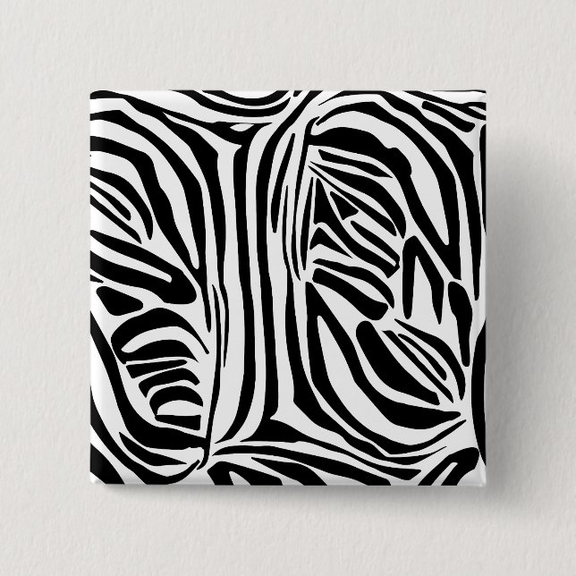 Zebra pattern button (Front)