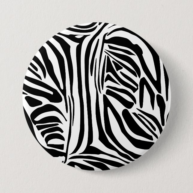 Zebra pattern button (Front)