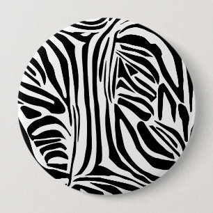 Zebra pattern button