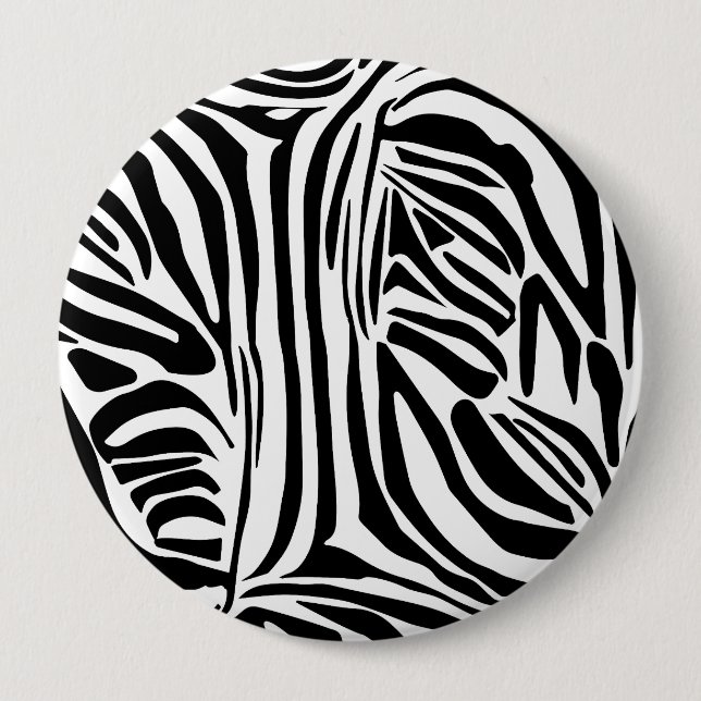 Zebra pattern button (Front)