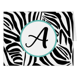 Zebra Pattern Cards