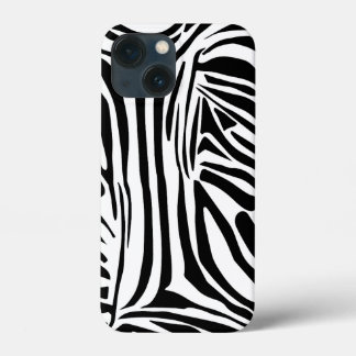 Zebra pattern iPhone 13 mini case