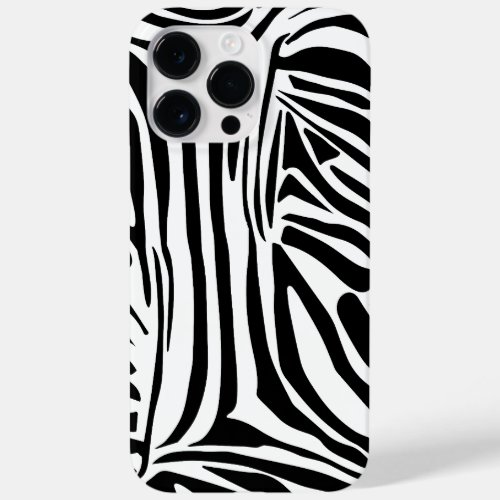 Zebra pattern Case_Mate iPhone 14 pro max case