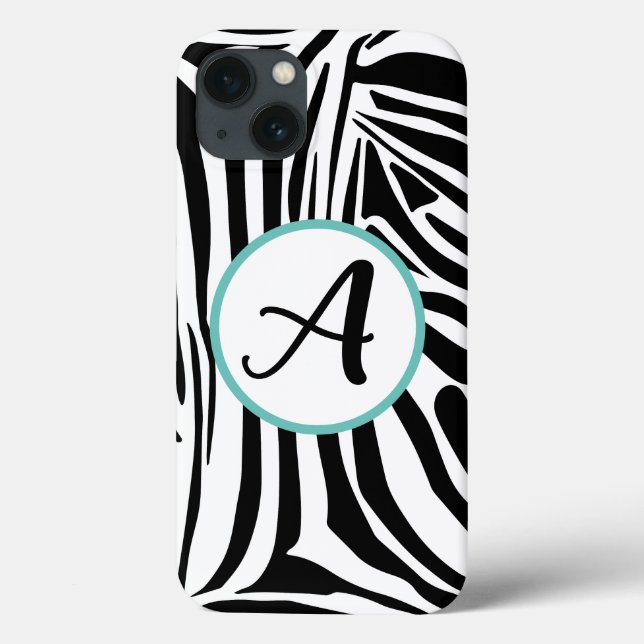 Zebra Pattern Case-Mate iPhone Case (Back)